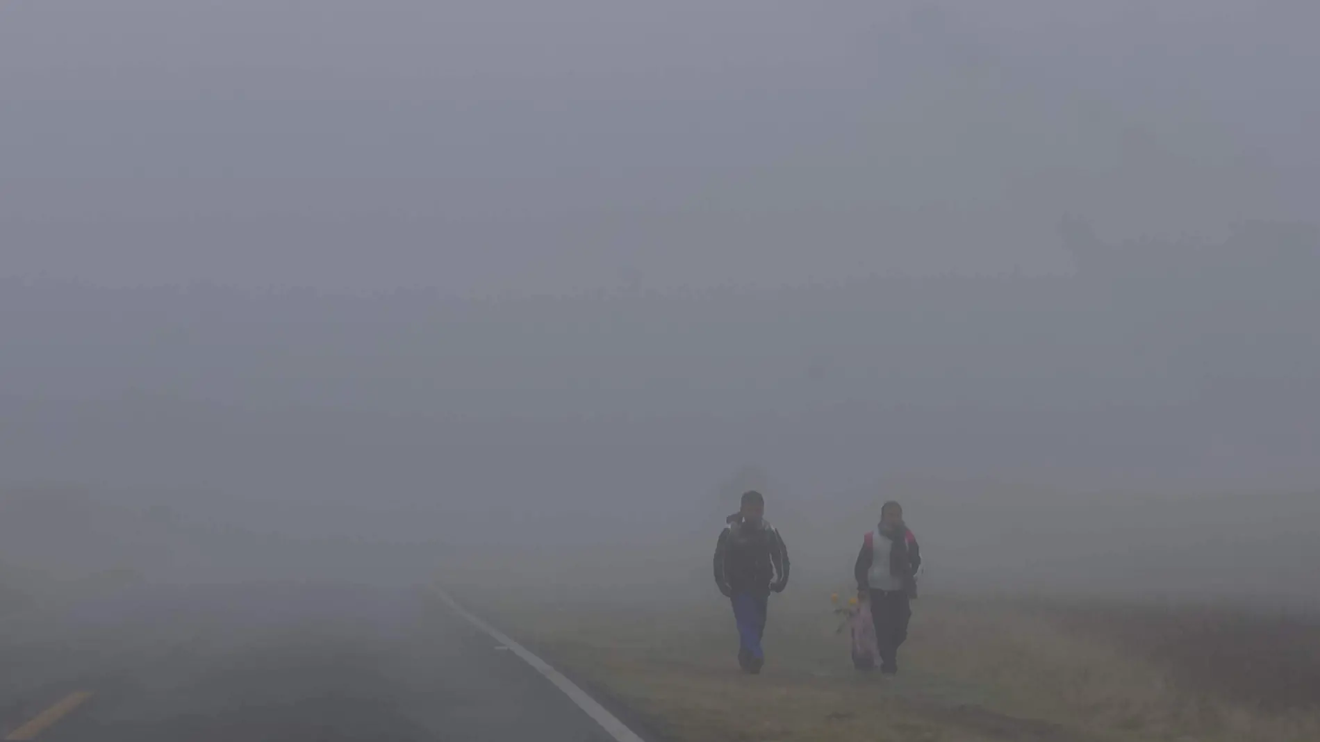 Las mañanas han sido muy frescas en este municipio desde el sábado pasado.